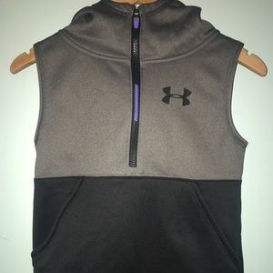 Under Armour half-zip sports vest